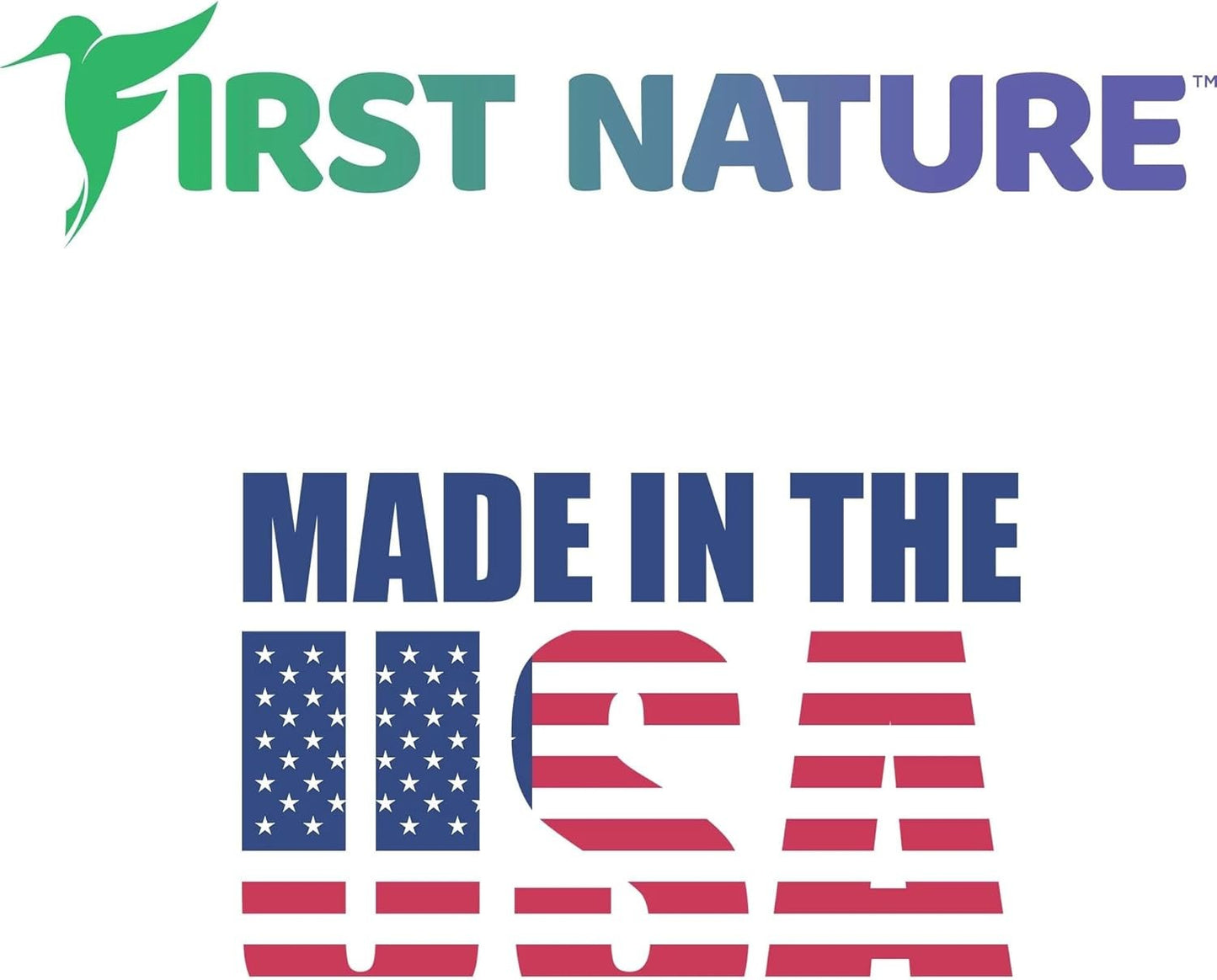 First Nature 32 Oz Hummingbird Feeder - Made in the USA - Free Shipping!